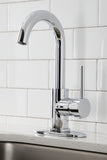 Kingston Brass LS8531DL Concord Bar Faucet, 5.88 x 5.13 x 11.19, Polished Chr...