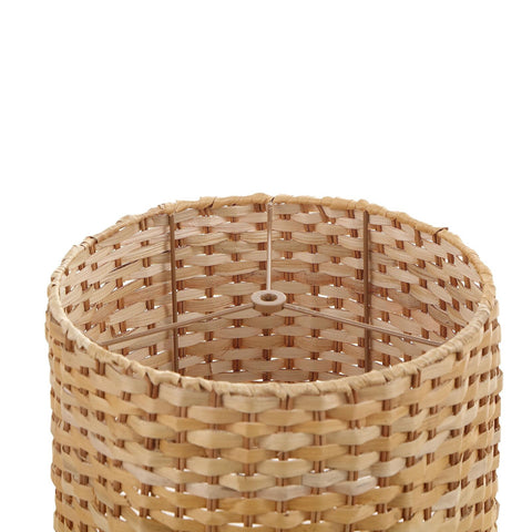 Aspen Creative 31602, Drum Spider Lamp Shade, Natural Banana Leaf, 12" Top x ...