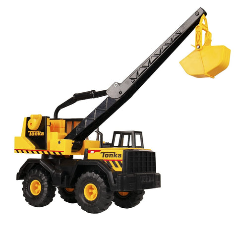 Tonka Steel Classics Mighty Crane - Made with Steel & Sturdy Plastic, Yellow ...