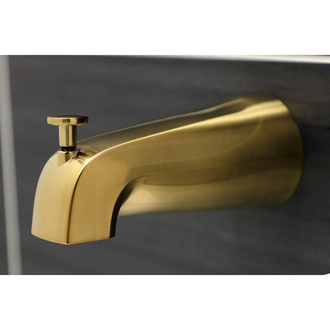 Kingston Brass KB247PX Magellan Tub and Shower Faucet, Brushed Brass 72 x 8 x...