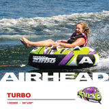 AIRHEAD Rider Towable Tube Purple 1 Rider