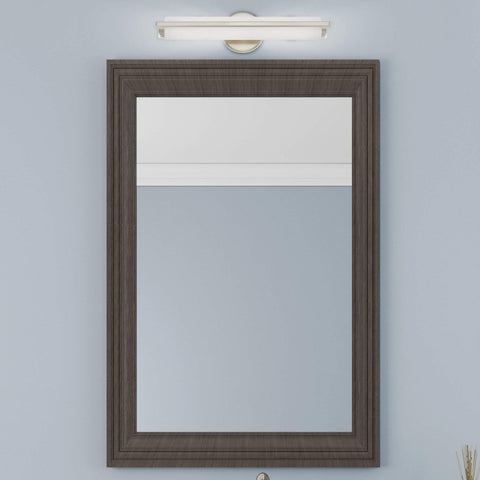 Livex Lighting 20W LED Brushed Nickel ADA Bath Vanity 4.375 x 3.5 x 17.5