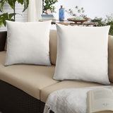 Sorra Home Indoor Outdoor Sunbrella Square Pillows, Set of 2, 20 in x 20 in, ...