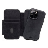 Classic V5 Leather Wallet Case with Detachable Magnetic Phone Case Compatible...