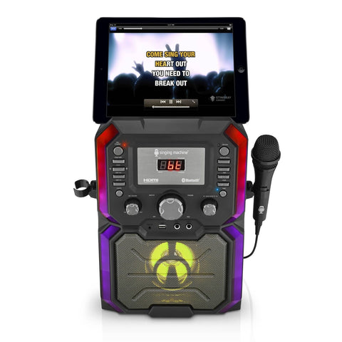 Singing Machine SingCast K-Box Video Casting Karaoke Machine with Bluetooth, ...