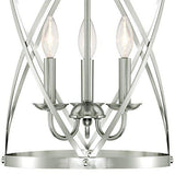 Westinghouse Lighting 6303800 Isadora Three-Light Isadora, Brushed Nickel