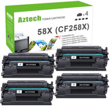 Aztech 58X CF258X M404n Black High Yield Toner Cartridge Replacement for HP 5...