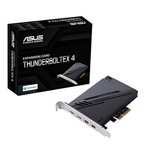 ASUS ThunderboltEX 4 with Intel® Thunderbolt™ 4 JHL 8540 Controller, 2 Black