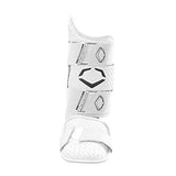 EvoShield Pro-SRZ 2.0 Batter's Leg Guard - White, Left Hitter, White