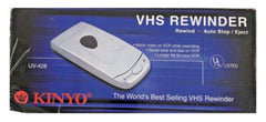 UV-428 VHS Video Cassette Tape Rewinder VCR Auto Stop Soft Eject