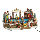 Kurt S. Adler JEL1308 Christmas Village, Multi-Colored