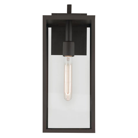 Kichler Branner 1-Light Olde Bronze Luxe Updated Traditional Outdoor Wall Lig...