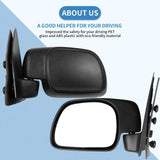 ECCPP Left Side Mirrors Power Heated Rear View Mirrors Left fit for 1999-2010...