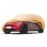 Heavy Duty Outdoor Car Cover Custom Fit for Tesla Model Y,Windproof All Weath...