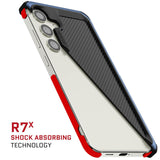 Ghostek Atomic Slim Galaxy S24 Plus Case with Real Aramid Back, Shockproof Mi...