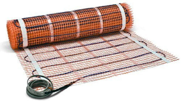 SunTouch TapeMat Electric Under Floor Heating Mat with 1/8" Thick Cable, Open...