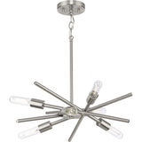 Progress Lighting P400108-009 Astra Chandeliers, Brushed Nickel