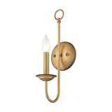 Livex Lighting 42681-02 1 Light Polished Brass Wall Sconce 5"W x 16"H