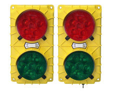 SG30 LED Stop and Go Light Signal System, 6-3/8-Inch Width X 11-3/8-Inch Heig...