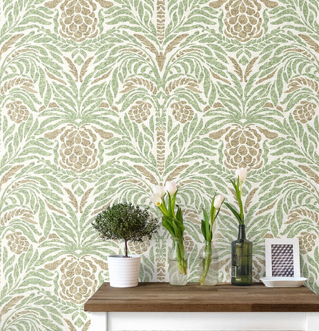 Tommy Bahama - Peel and Stick Designer Wallpaper, Premium Batik Wallpaper for...