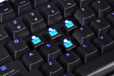 Tt eSPORTS Thermaltake Tt e Sports Poseidon Z Blue Switches with 4-Level Brig...