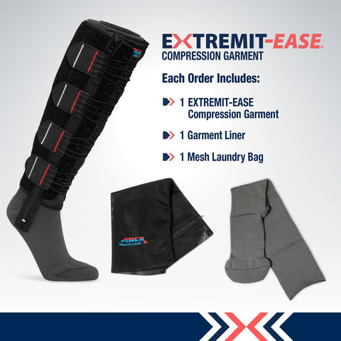 Compression Garment 30-50 mmHg Lower Leg Compression Wrap - Ideal for Mild to...