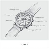 Men's NFL Weekender Chrono 40mm Quartz Leather Strap Kansas City Chiefs