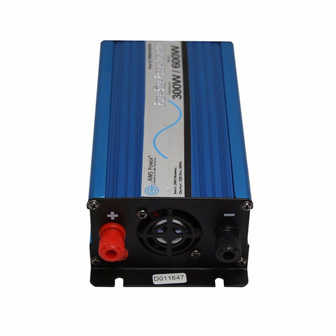 AIMS Power European 300 watt, 12 VDC, 220 Volt / 230 Volt Pure Sine Power Inv...