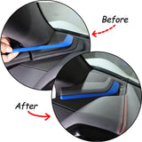 TOYCIDFG Car Dashboard Side Frame Cover Trim Strips for C8 Corvette Stingray ...