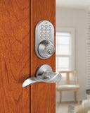 MiLocks DFL-02SN Electronic Touchpad Entry Keyless Deadbolt and Passage Lever...