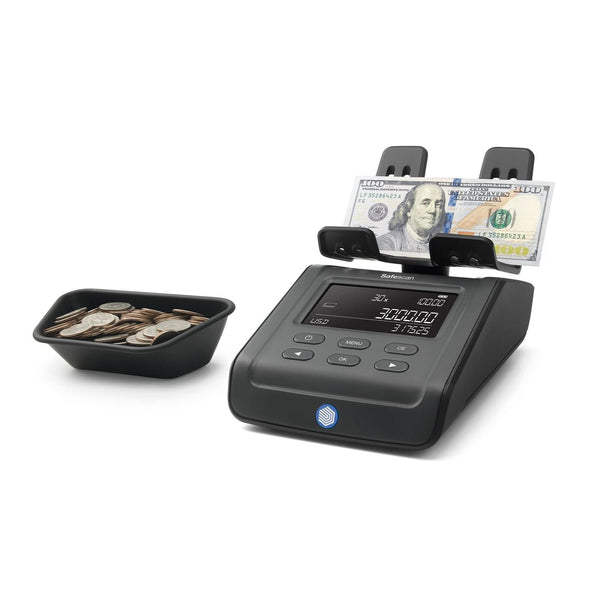 Safescan 6175 Money Counting Scale, Multi-Currency, Ideal for Coins, Bills, a...