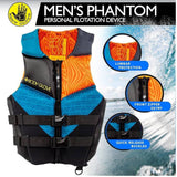 Body Glove- Phantom Men's Evoprene PFD-Adult Life Jacket - Coast Guard Approv...