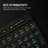 Corsair K100 AIR Wireless RGB Mechanical Gaming Keyboard - Ultra-Thin, Sub-1m...