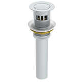 Allura 8 Widespread Two-Handle Low-Flow Bathroom Faucet with Push Pop Drain A...
