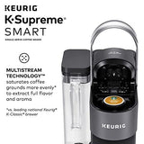 Keurig K-Supreme SMART Coffee Maker, MultiStream SMART, Gray