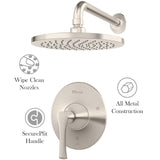 Pfister LG89-8RHBG Rhen Tub and Shower Trim, Brushed Gold