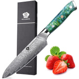 WILDMOK Kitchen Utility Knife, Super Sharp Ultimate All-Purpose Knife for Sli...