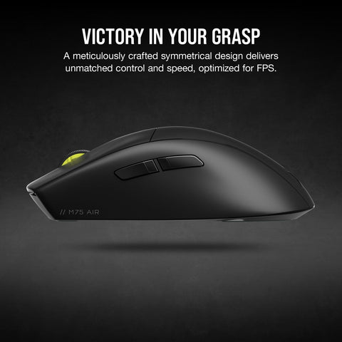 Corsair M75 AIR Wireless Ultra Lightweight Gaming Mouse &#8211; 2.4GHz & Bluetoo