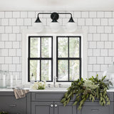 Bathroom Vanity Light Fixtures: 3 Lights Mid Century Modern Bathroom Lighting...