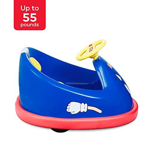 Sonic The Hedgehog Bumper Car for Kids, 2 Speed Electric Vehicle, Large