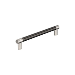 Amerock BP54040PNGM | Polished Nickel/Gunmetal Appliance Pull | 12 inch (305m...