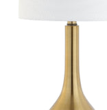 JONATHAN Y JYL5010A Dylan 25" Metal/Crystal Teardrop LED Table Lamp Contempor...