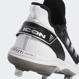 adidas Men's Icon Bounce Baseball Cleats 11 Cblack/Silvmt/Ftwwht