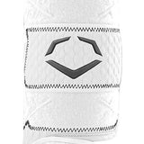 EvoShield Pro-SRZ 2.0 Batter's Leg Guard - White, Left Hitter, White