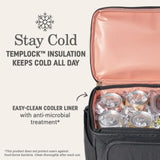 Coleman Now Backpack/Tote Bag Cooler, 20/24 Can Cooler with Leak-Proof Liner ...