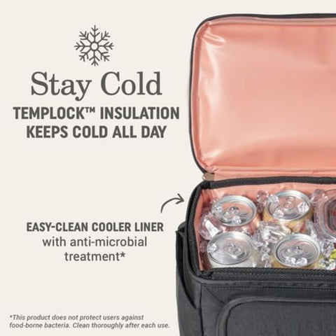 Coleman Now Backpack/Tote Bag Cooler, 20/24 Can Cooler with Leak-Proof Liner ...