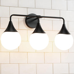 Bathroom Vanity Light Fixtures: 3 Lights Mid Century Modern Bathroom Lighting...