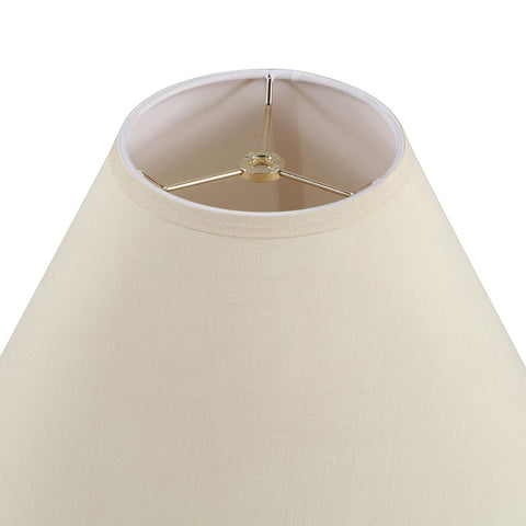 Aspen Creative 32269, Hardback Empire Traditional Spider Lamp Shade, Beige, 6...