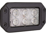 Buyers Products 6.5 Inch by 3.5 Inch Rectangular LED Clear Flood Light, Small