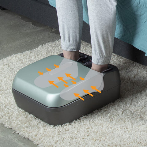 Human Touch Reflex PopUp Foot Massager with Heat - Plantar Fasciitis Relief +...